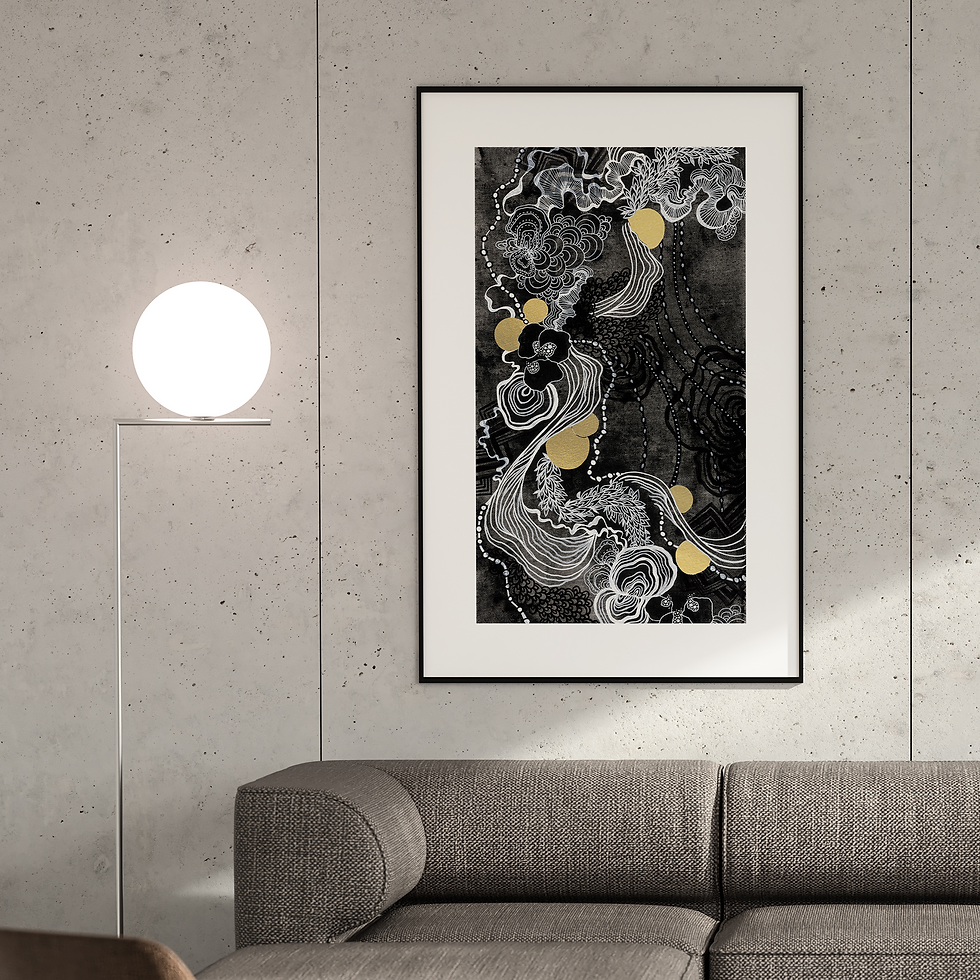 Thumbnail: Snowdrift - Museum Print