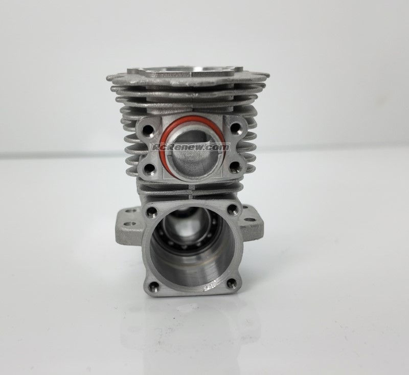 Thumbnail: Traxxas 2.5R engine crankcase with bearings installed