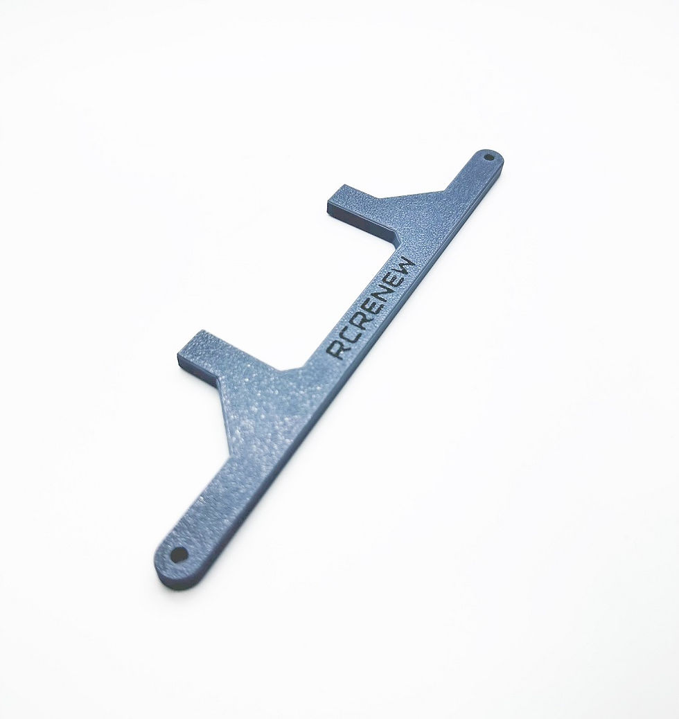 Thumbnail: Tamiya clod buster hop ups mod rear steering lock bar clodbuster