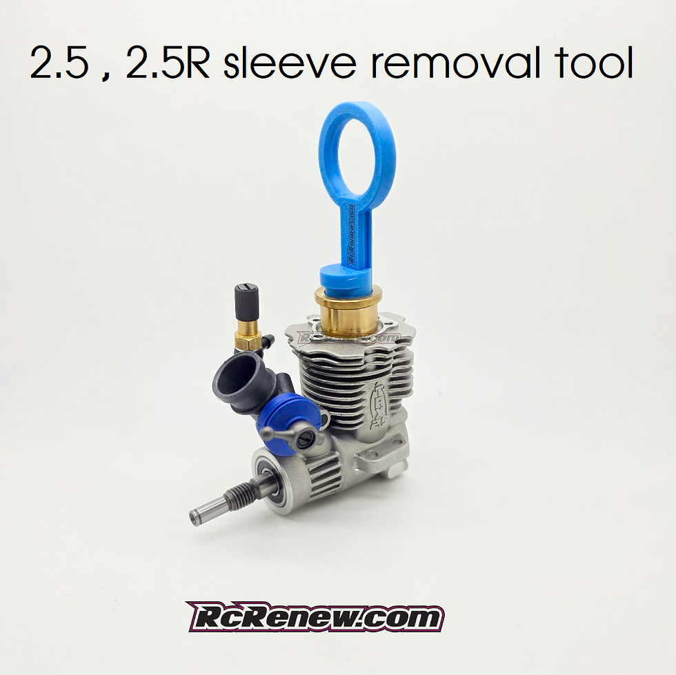 RCRENEW Traxxas 2.5  sleeve removal tool nitro rc engine piston sleeve puller
