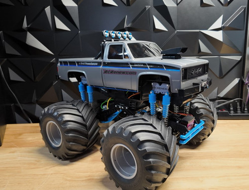 Tamiya ClodBuster bumper servo mount relocator Bullhead Clod