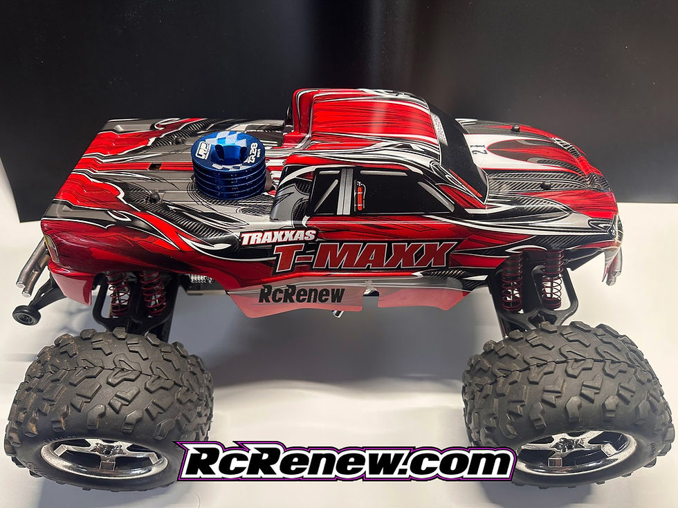Thumbnail: Nitro Traxxas TMAXX 3.3 Big Block conversion kit from RCRENEW