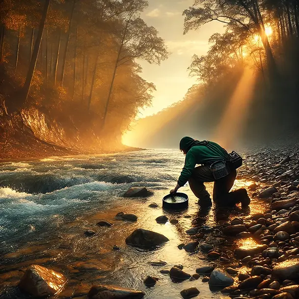 Rockhounding at Flint River