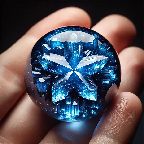 Star Blue Quartz Specimen