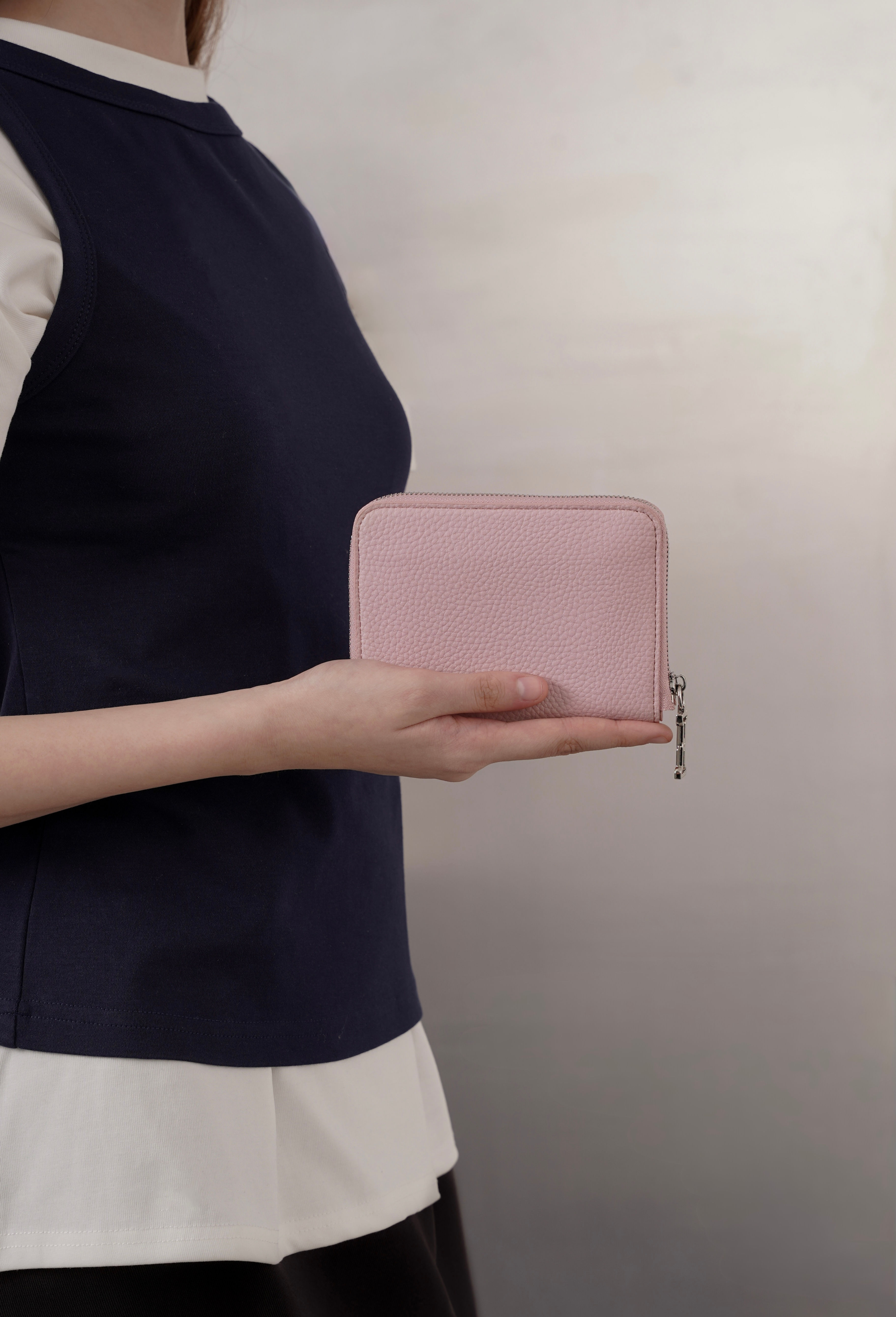 Elia Compact Wallet - Petal
