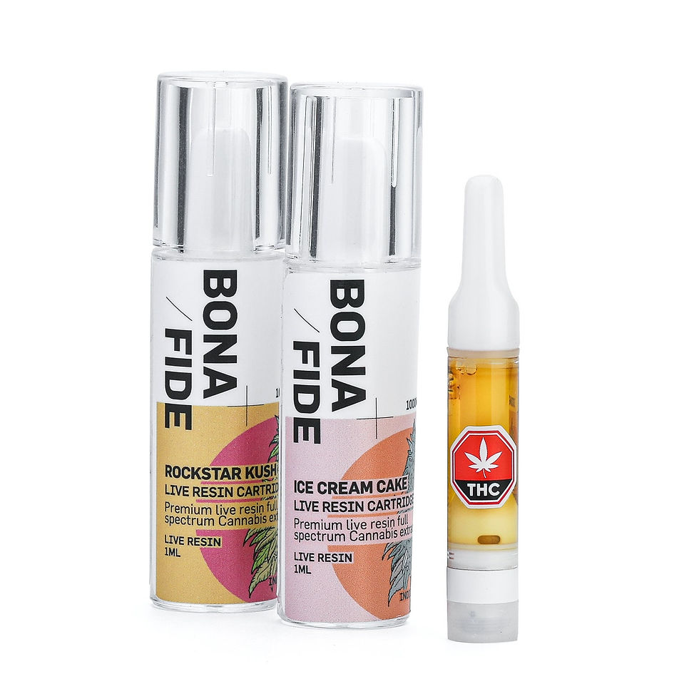 BonaFide 1G Live Resin Cartridge