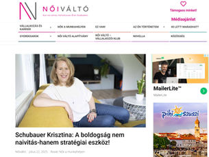 Nőiváltó: A boldogság nem naivitás, hanem stratégiai eszköz!