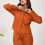 Thumbnail: Shorts and Shirt Solid Colour Co-Ord Set