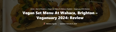 Vegan Set Menu At Wahaca, Brighton: Review - Long Form Article (WeLoveBrighton.com)