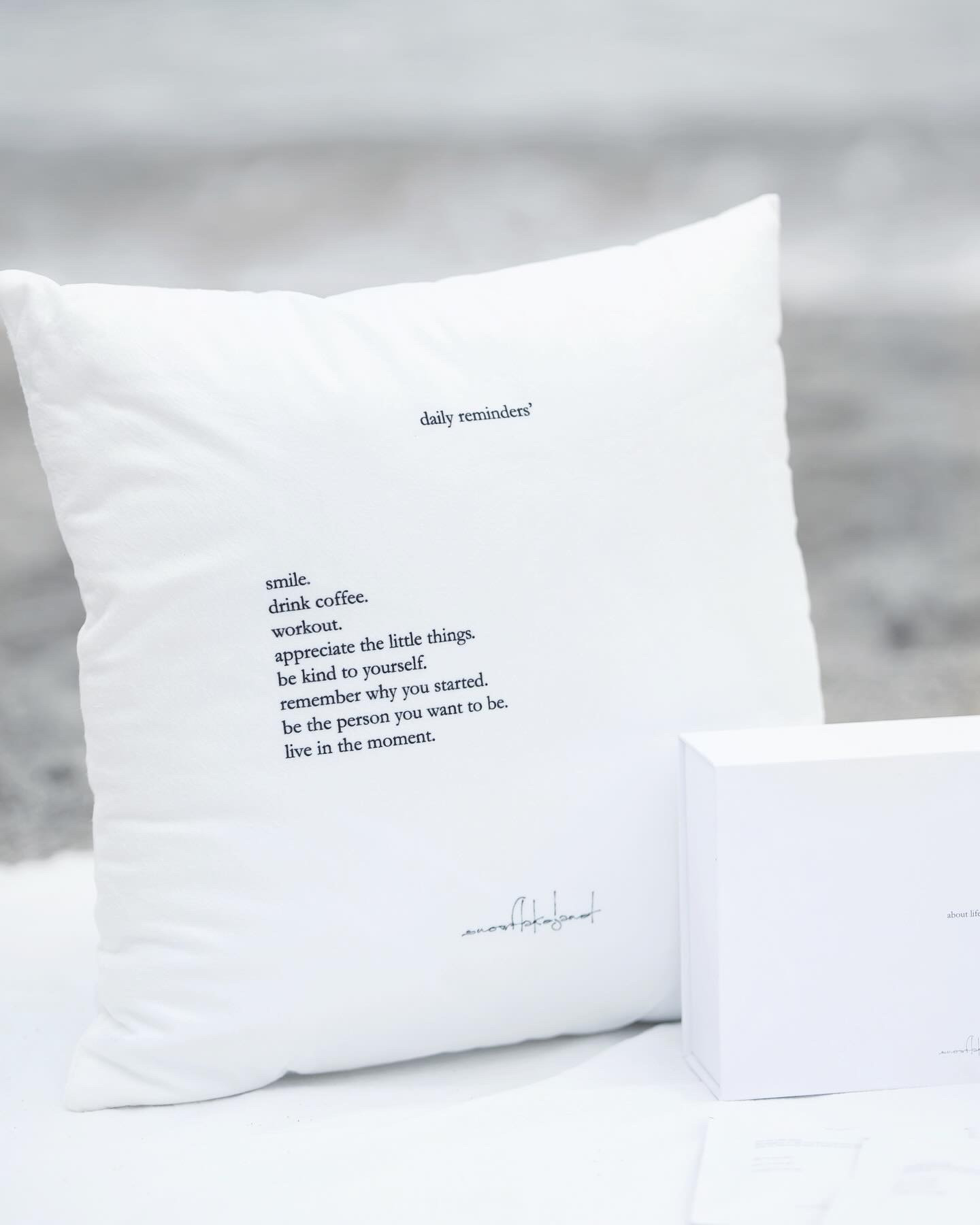 daily reminders life cushion
