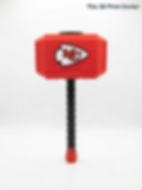 KC Chiefs Thor Hammer