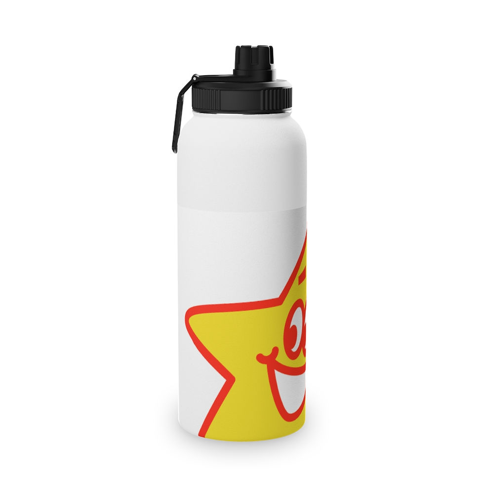 Thumbnail: Stainless Steel Twinkle Water Bottle With Sports Lid