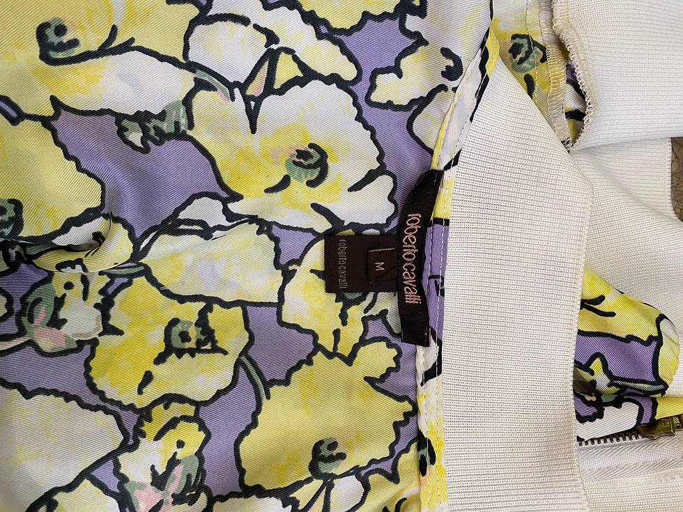 Küçük resim: Vintage Roberto Cavalli Ceket