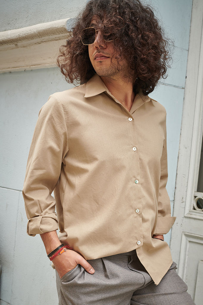 Thumbnail: Retro Unisex Linen Shirt