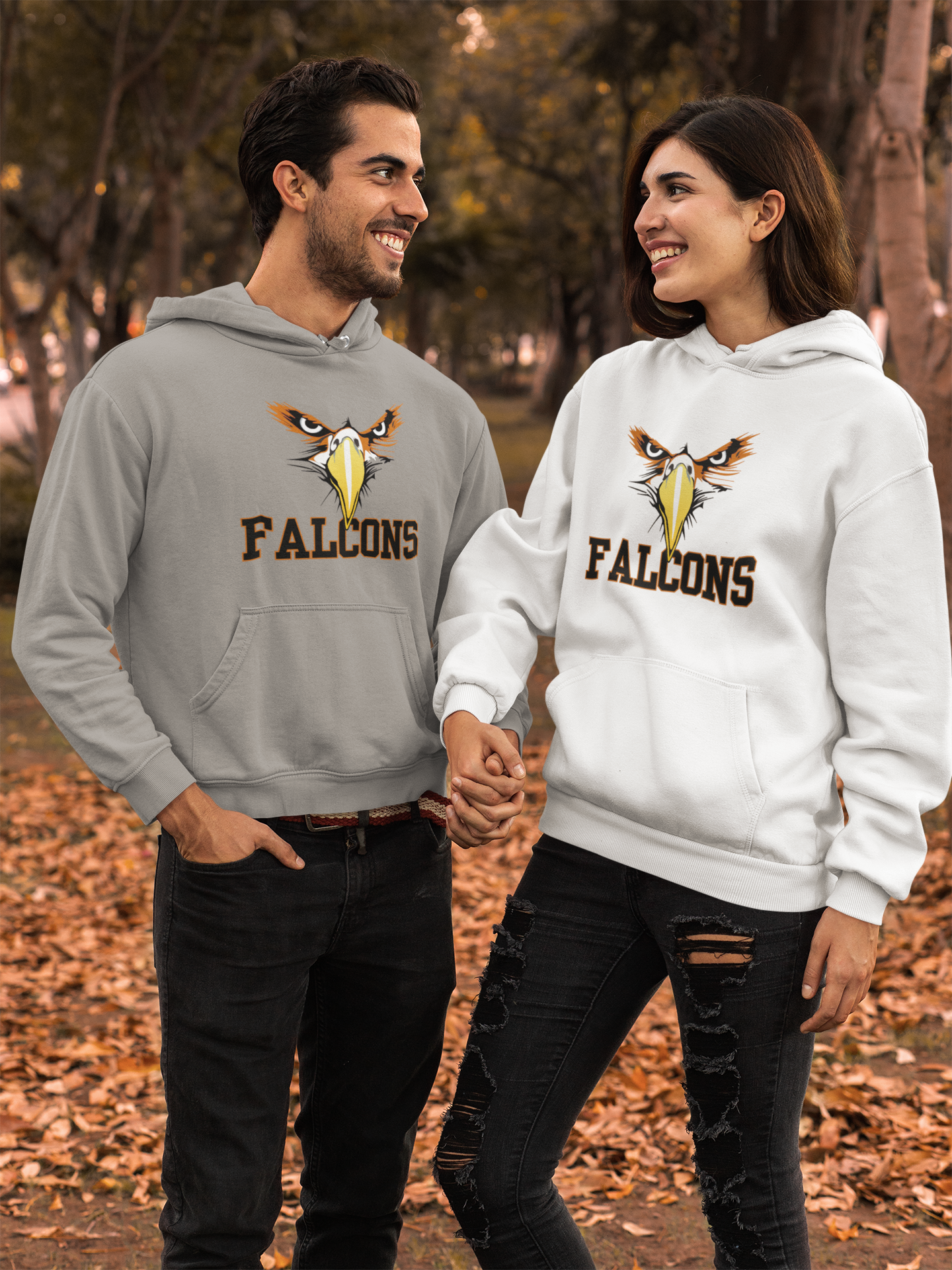 Falcons Eyes Jerzees NUBLEND Hooded Sweatshirt