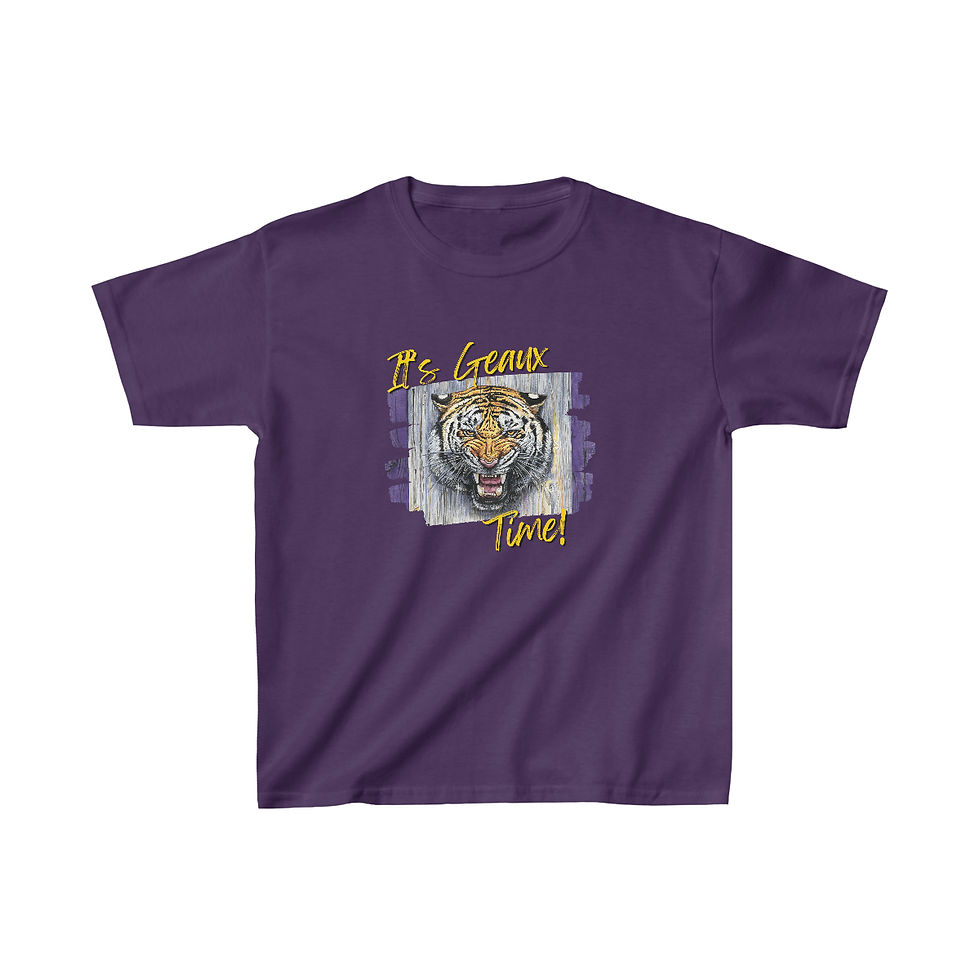 Thumbnail: Craig Routh Tiger Roar - Kids Heavy Cotton™ Tee