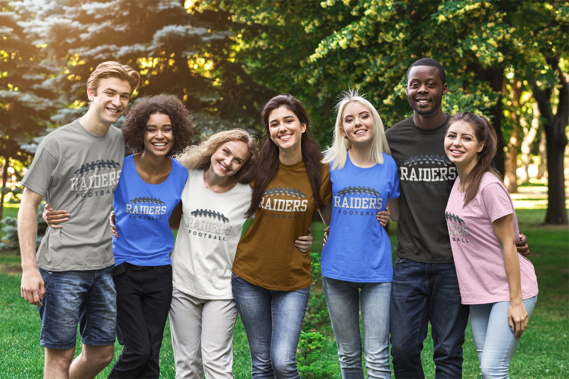 Raiders Football Dry Fit Style Unisex Tee