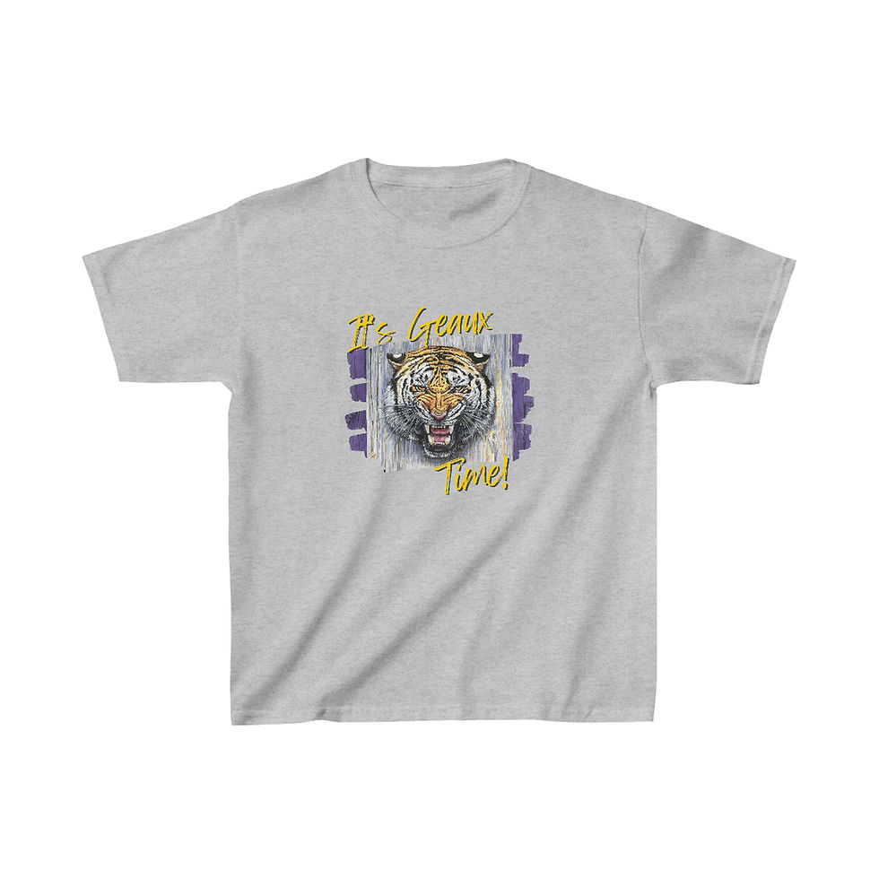 Thumbnail: Craig Routh Tiger Roar - Kids Heavy Cotton™ Tee
