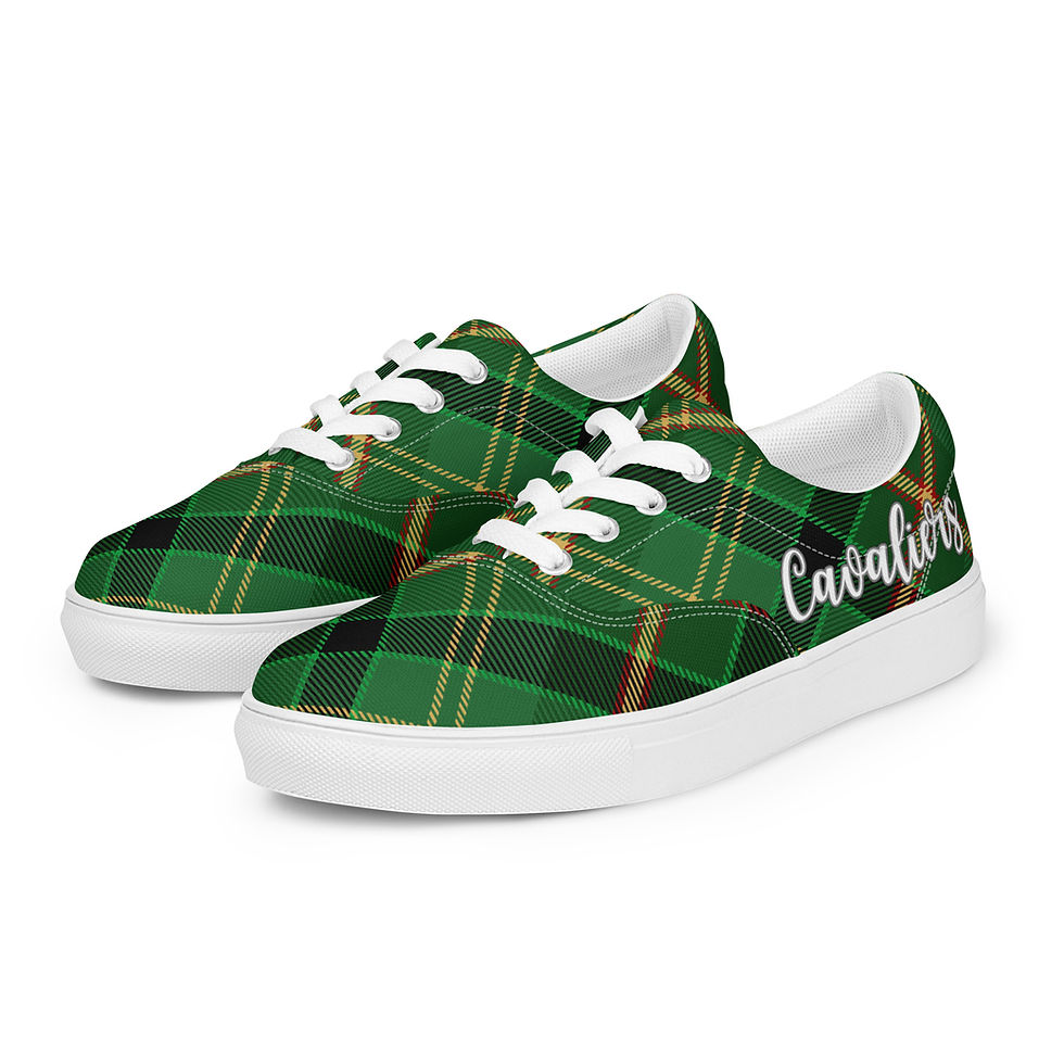 Thumbnail: Cavaliers Plaid Women’s Canvas Shoes