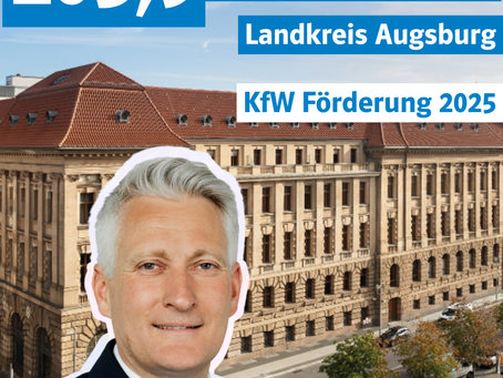 KfW-Förderung im Landkreis Augsburg knackt 100-Millionen-Marke