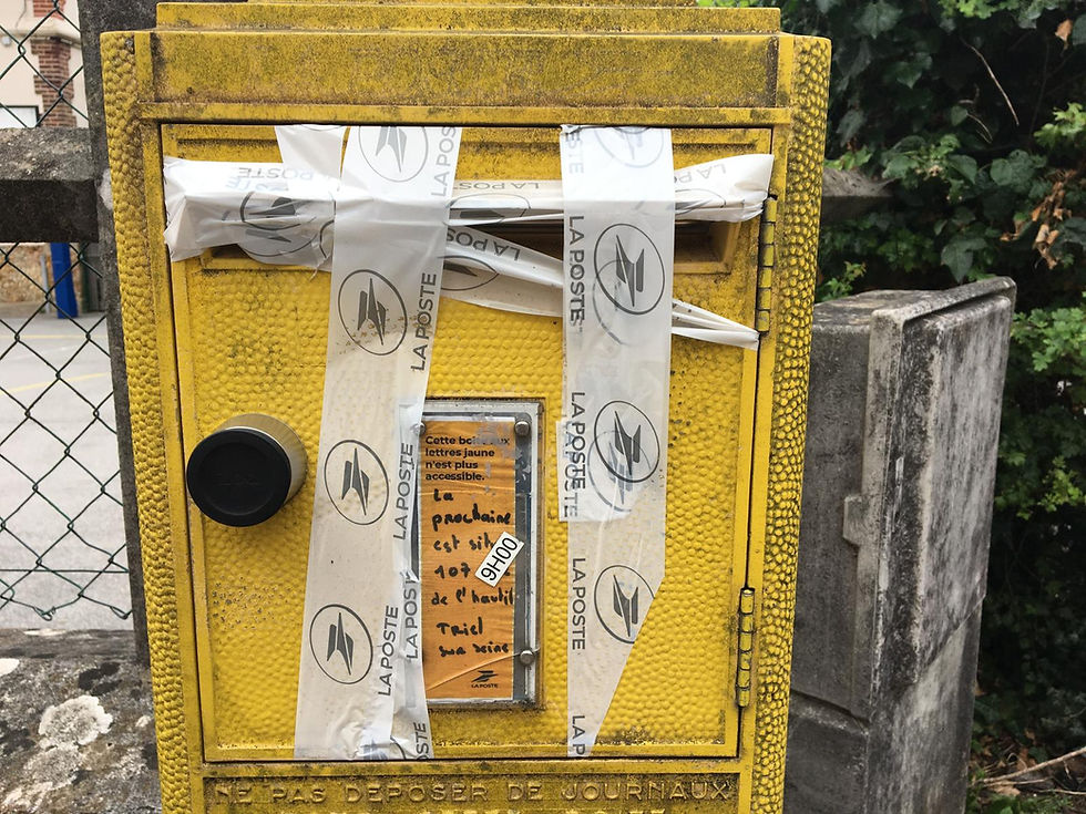 boîte aux lettres supprimée