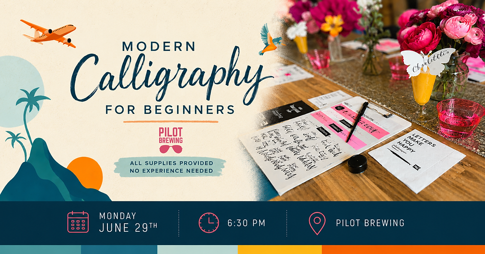 Modern Calligraphy for Beginners