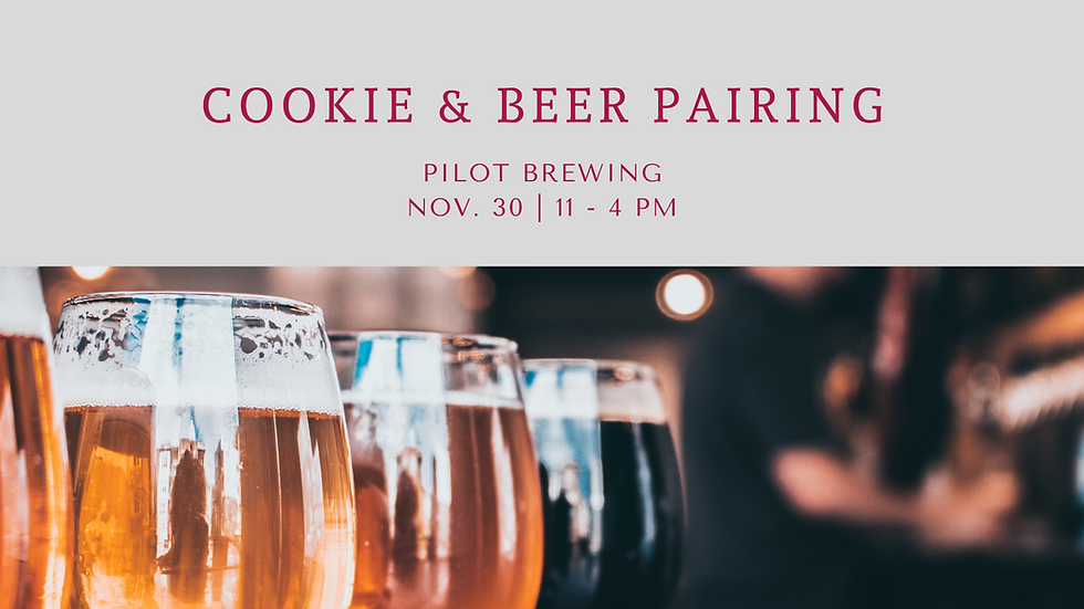 Cookie & Beer Pairing