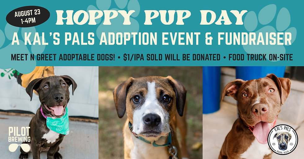 Hoppy Pup Day: Kal's Pals Adoption Event