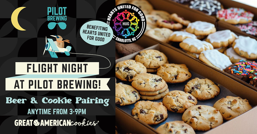 Flight Night: Beer & Cookie Pairing Benefiting Hearts United For Good