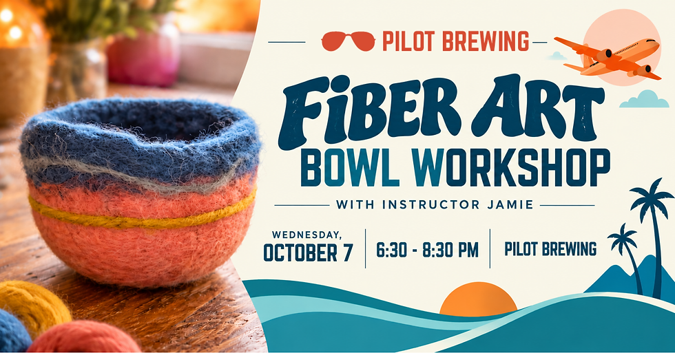 Fiber Art Bowl Workshop