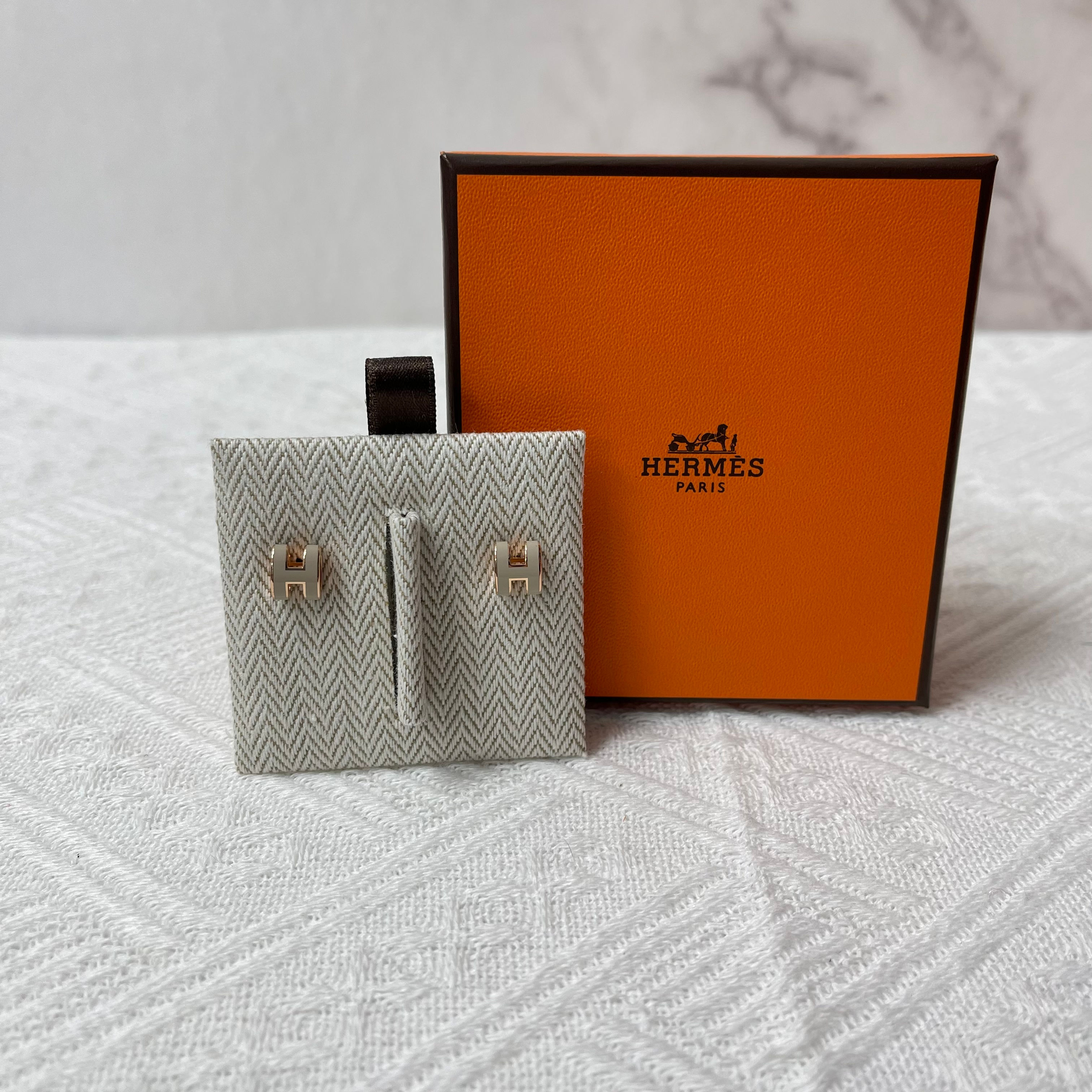 Hermes Mini Pop H Earrings