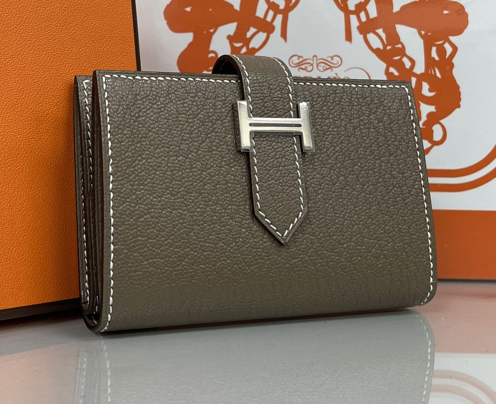 Hermes Bearn Mini Wallet