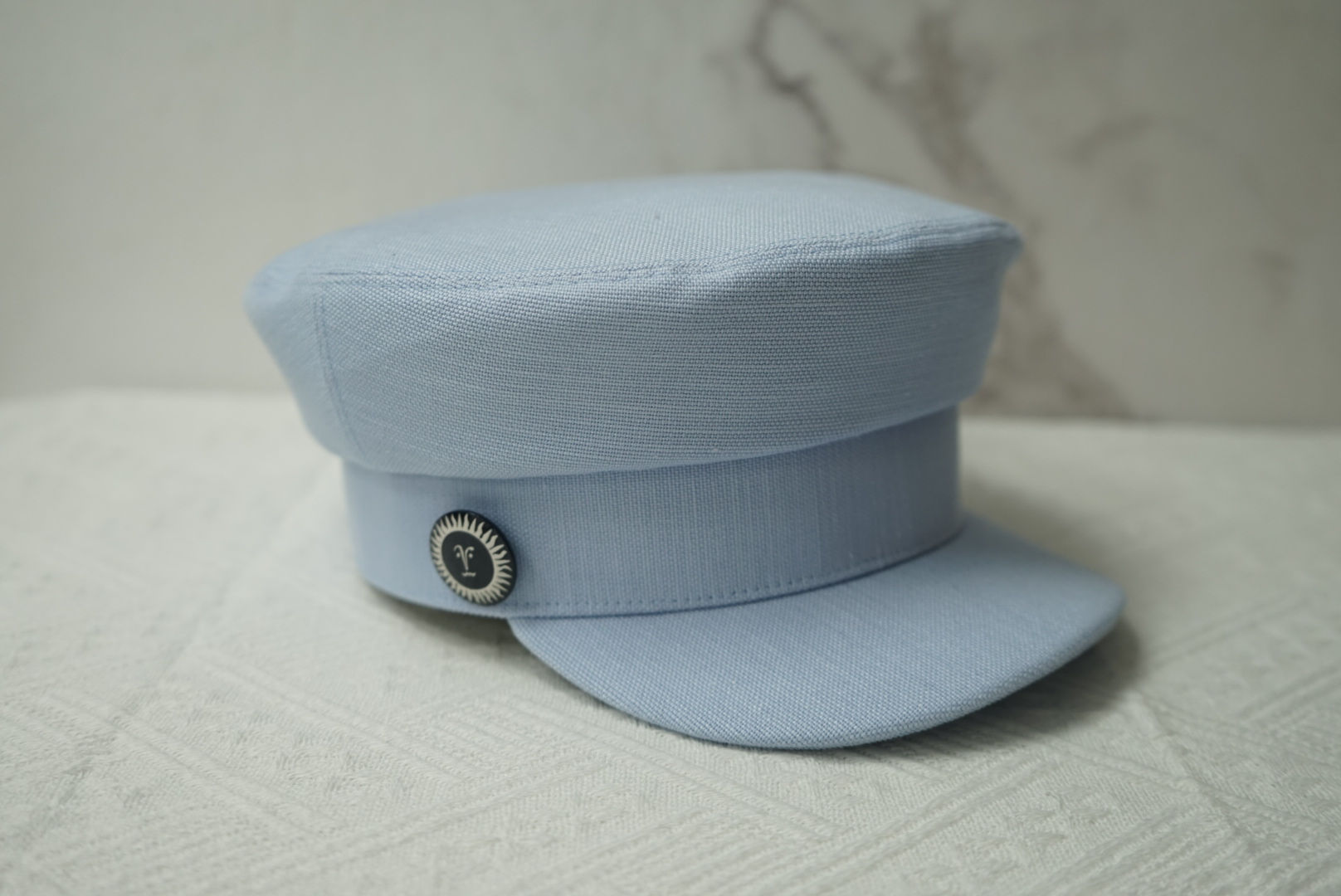 Hermes Giulia Cap Bleu Chemise 57