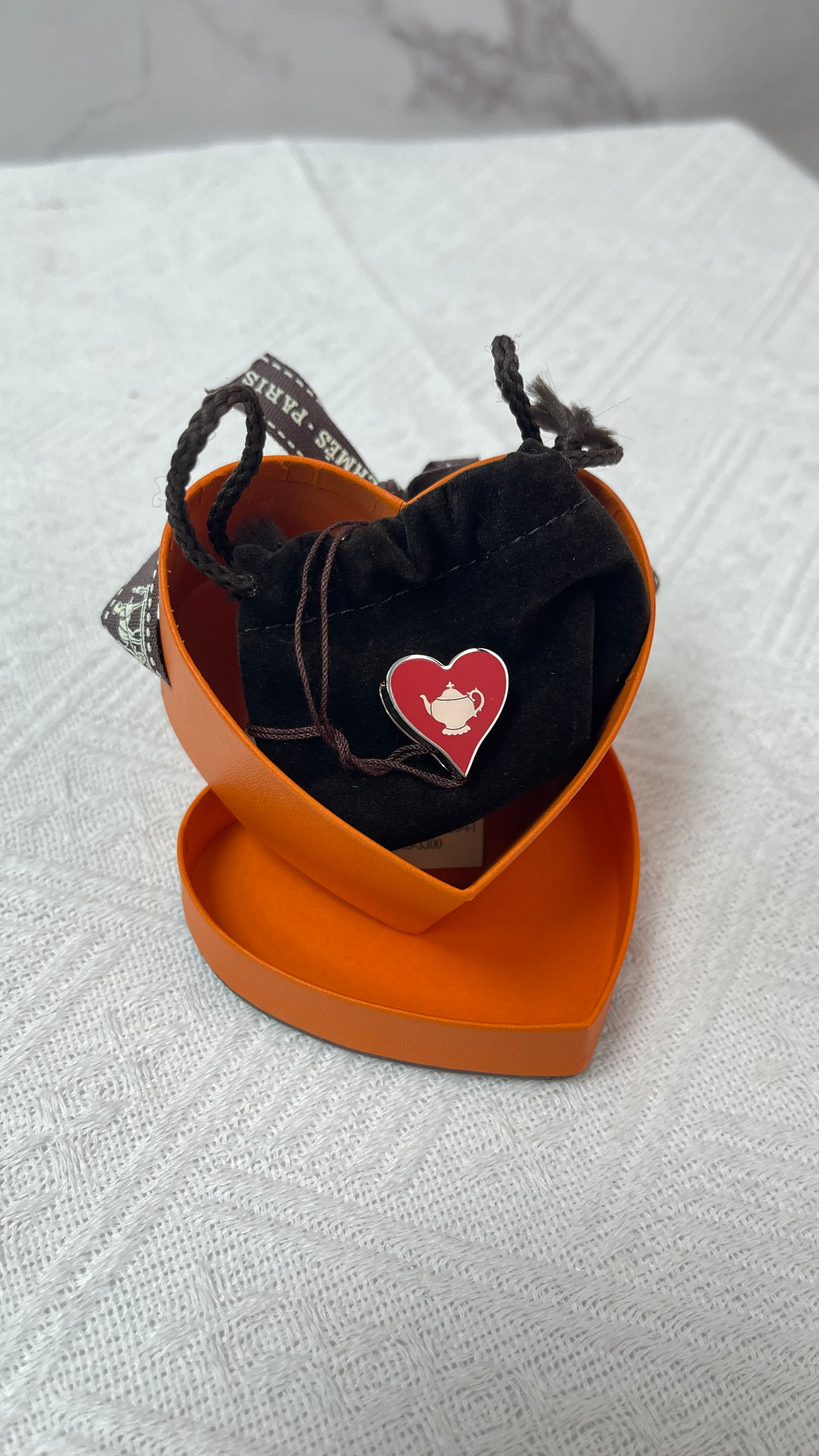 Hermes Mini scarf Ring Clasp