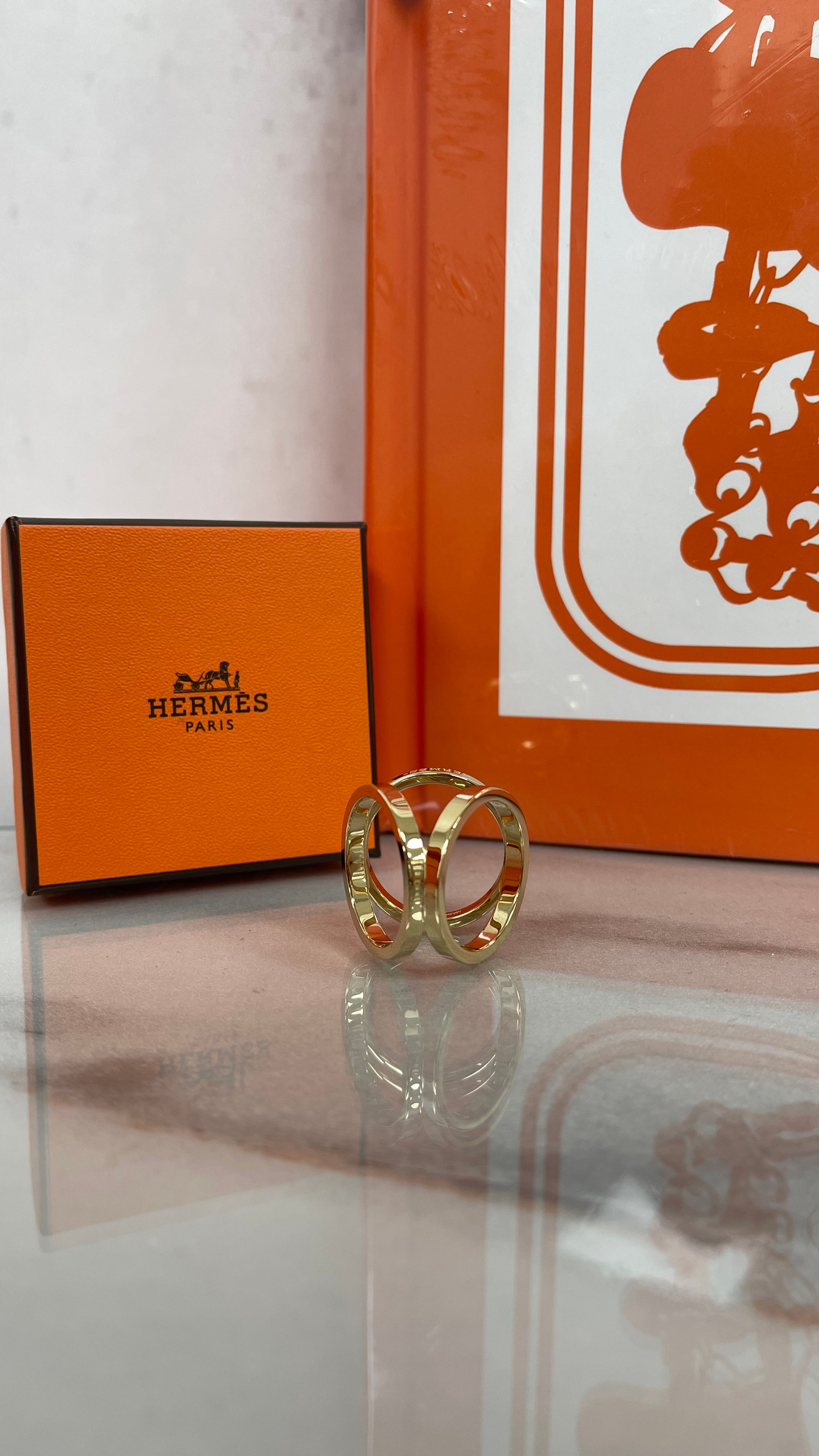 Hermes scarf ring 90