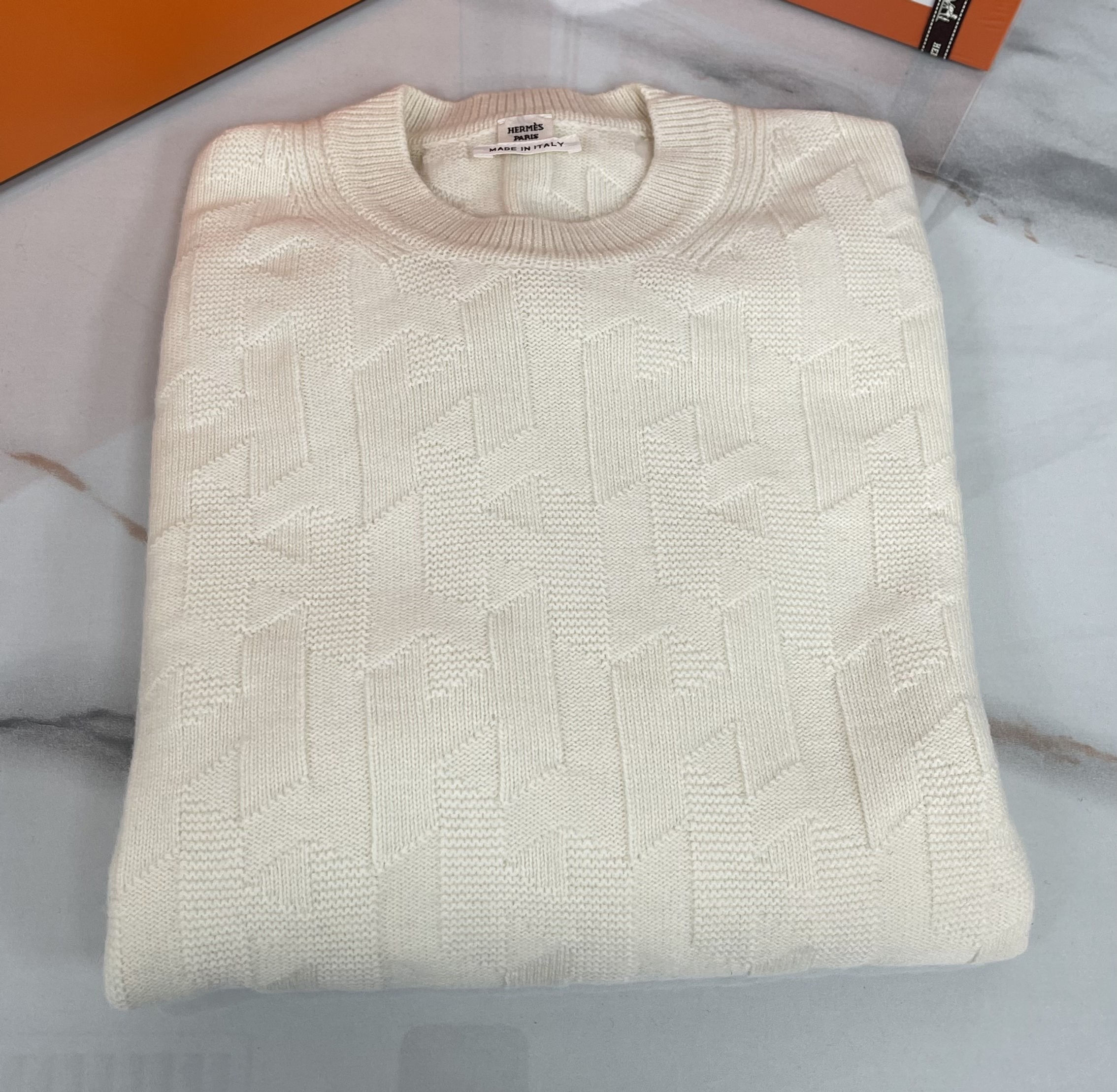Hermes H lomg sleeve sweater