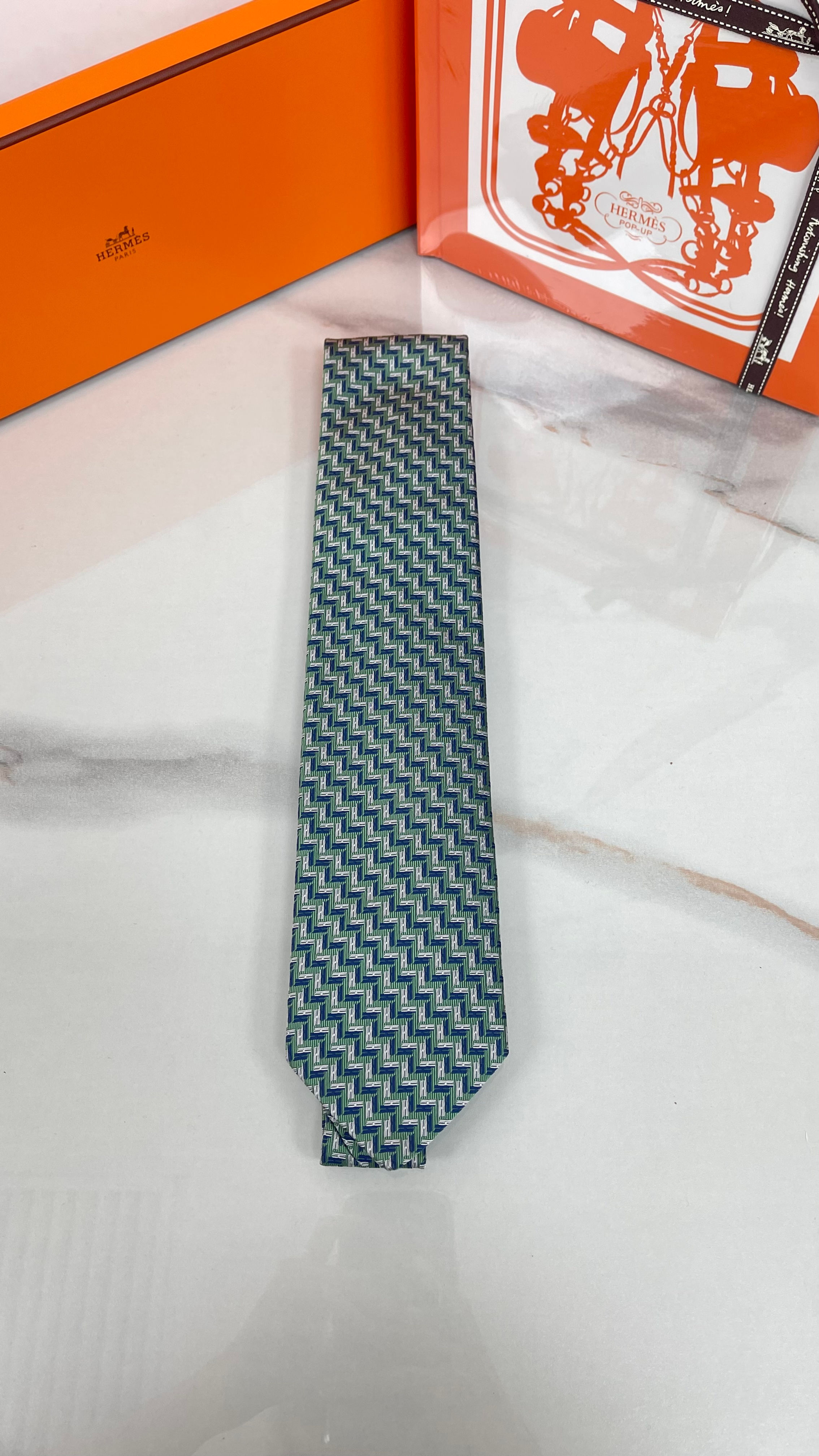 Hermes men's tie