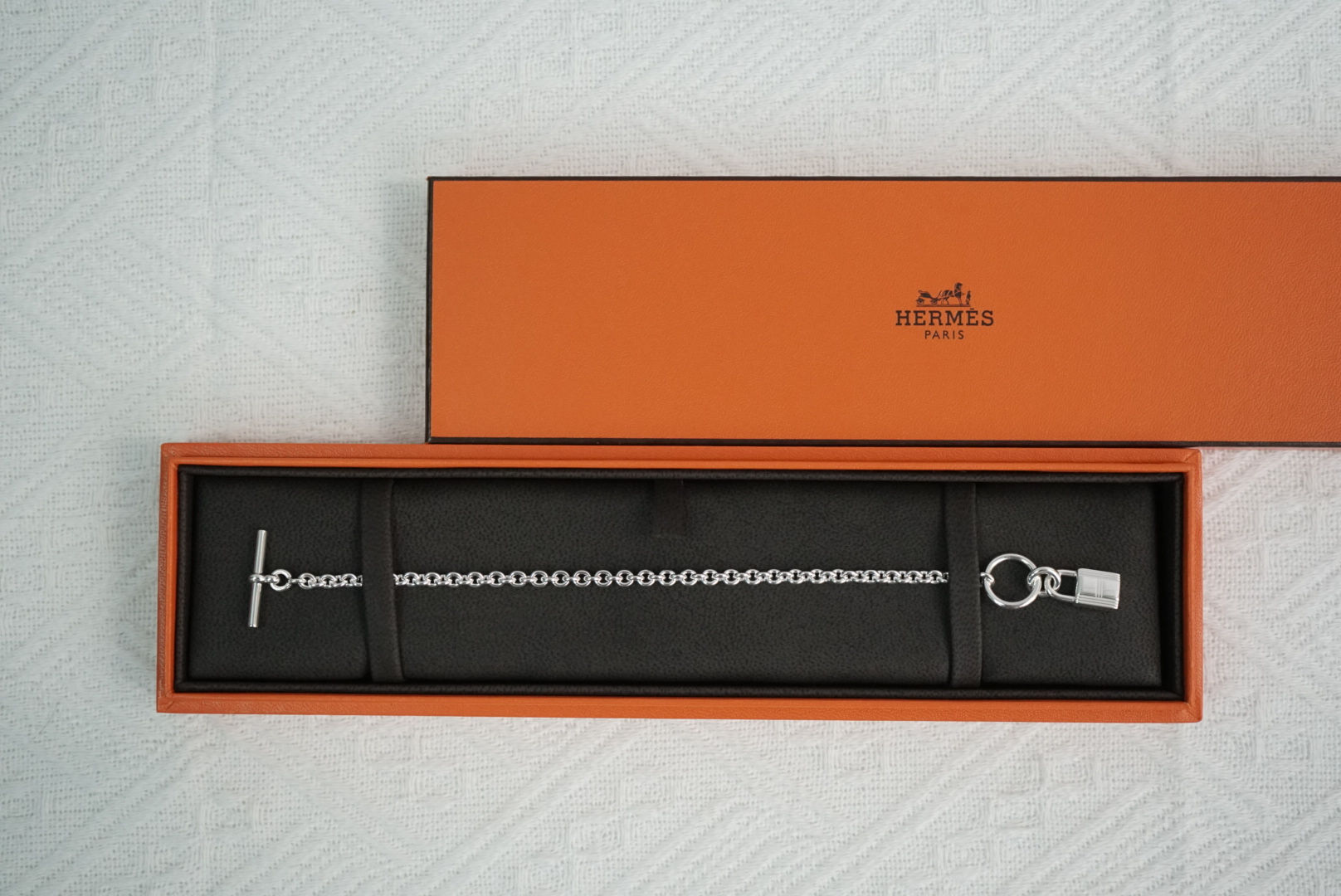 Hermes Silver Bracelet
