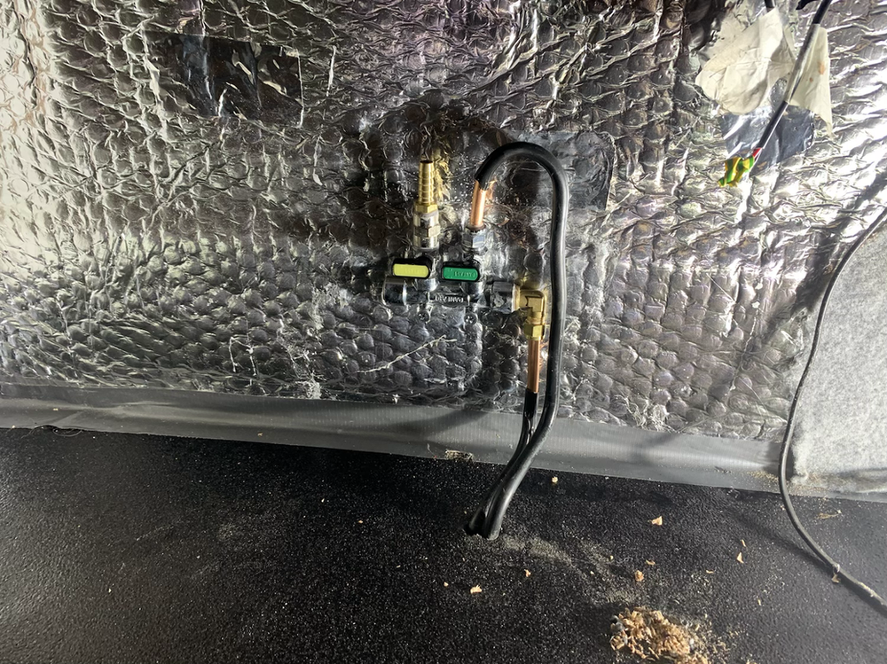 Volkswagen Crafter in for Gasit underslung lpg tank