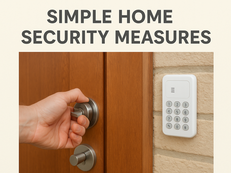 Simple Home Security Measures