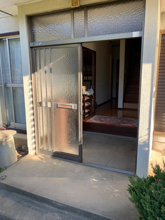 玄関ドアリモ玄関引戸工事