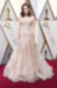 Allison Williams wearing Armani Prive Oscars 2018
