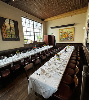 Private Room at Valters Osteria Set with 2 Tables