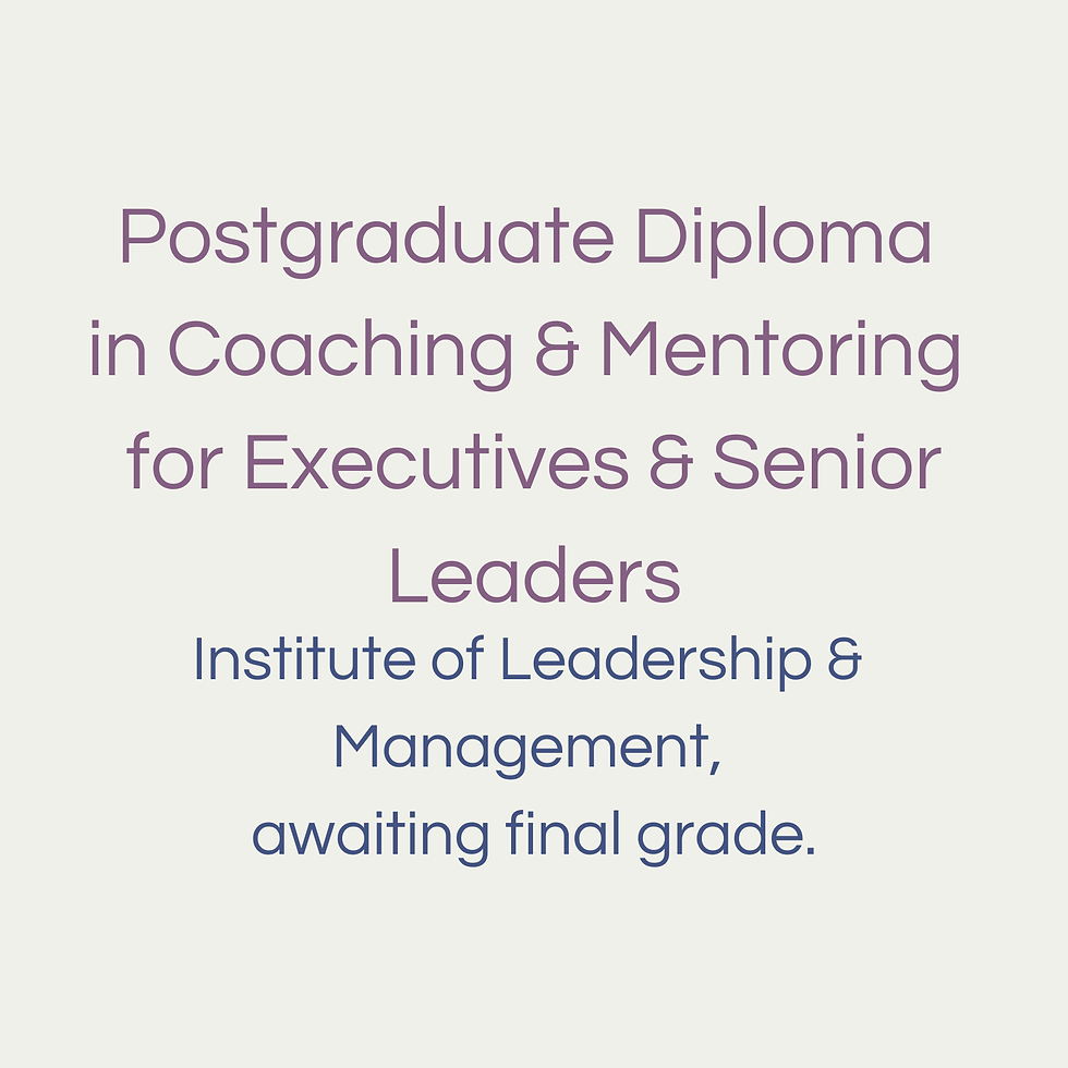 PGDip in Executive Coaching