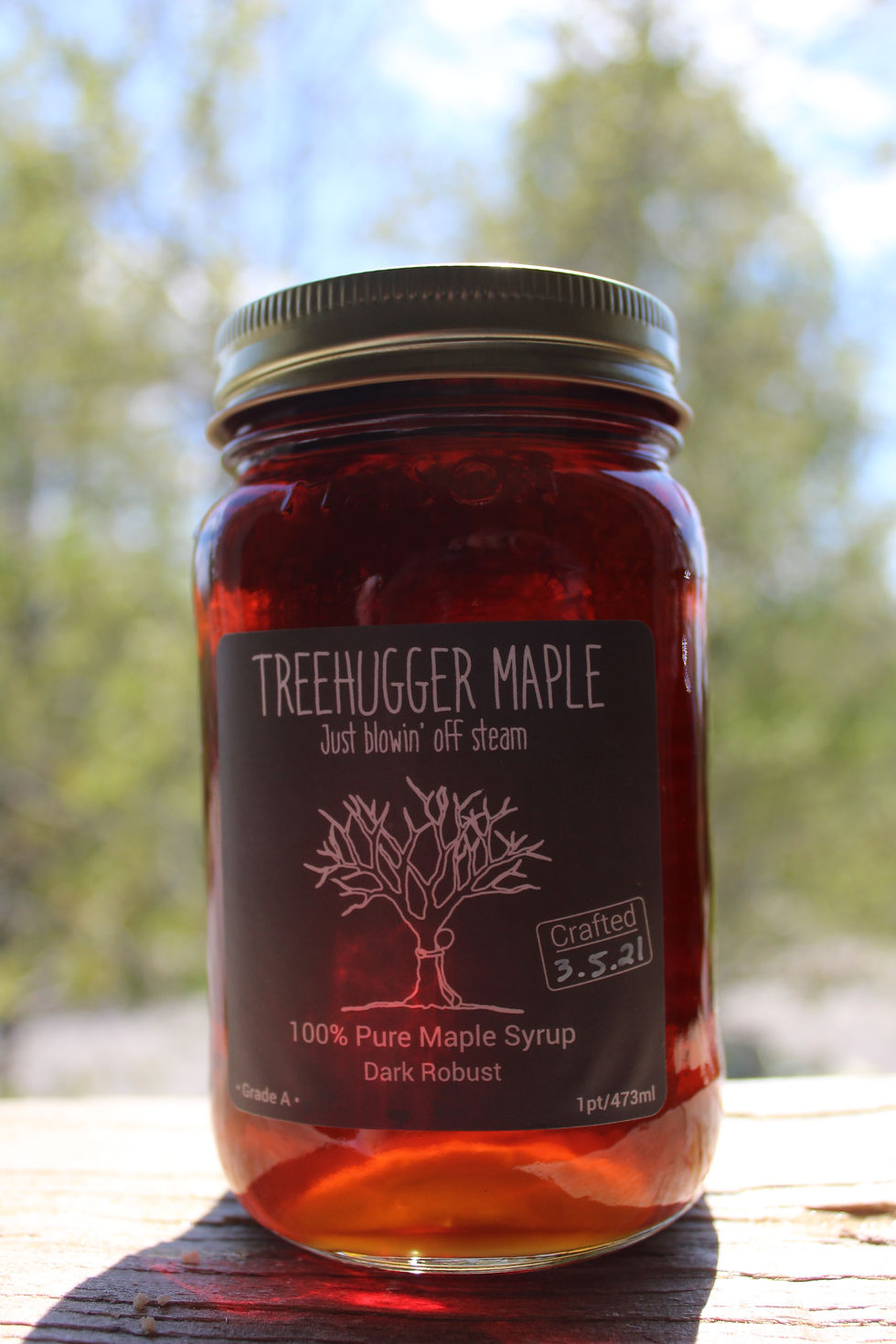 Thumbnail: Maple Syrup - Mason Jar - pint