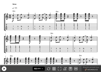 Iconische Pink Floyd riff: leer Another Brick in the Wall op gitaar (met tab)