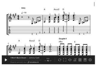 I Won't Back Down - Johnny Cash