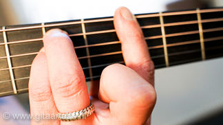 Gm akkoord gitaar