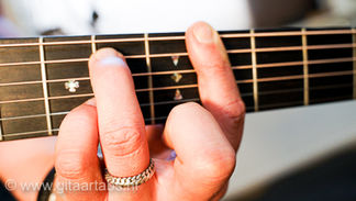 As - Abm7 akkoord gitaar