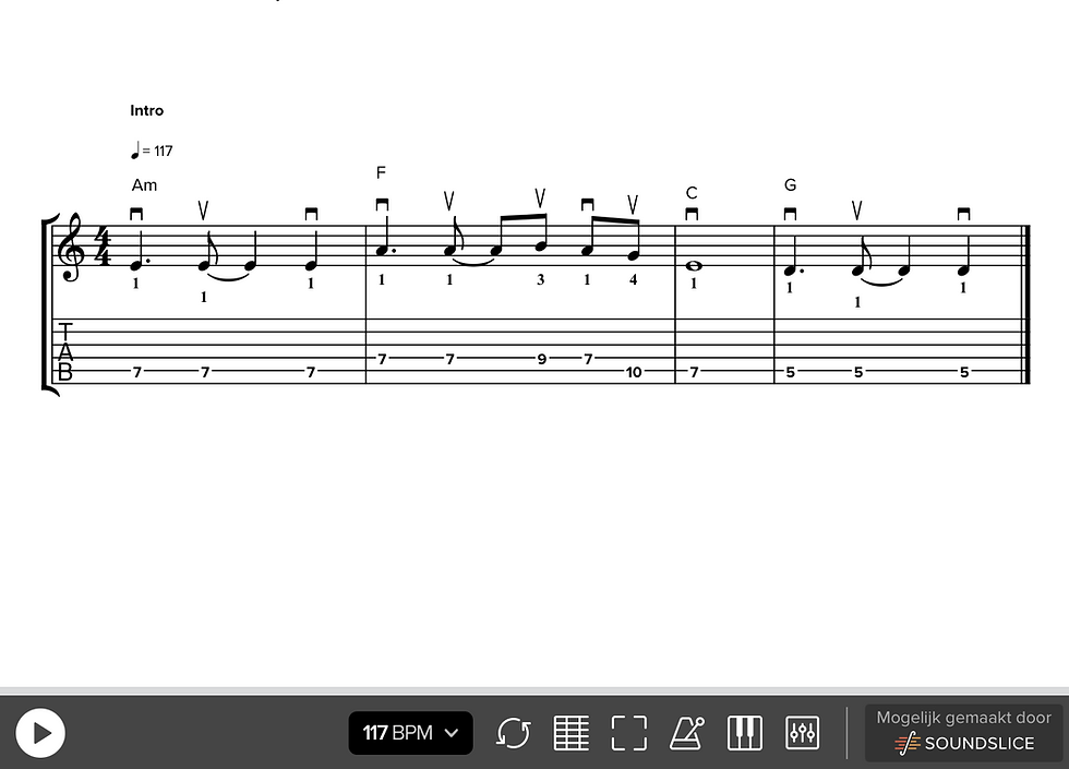 Otherside – Red Hot Chili Peppers (Riff leren spelen)